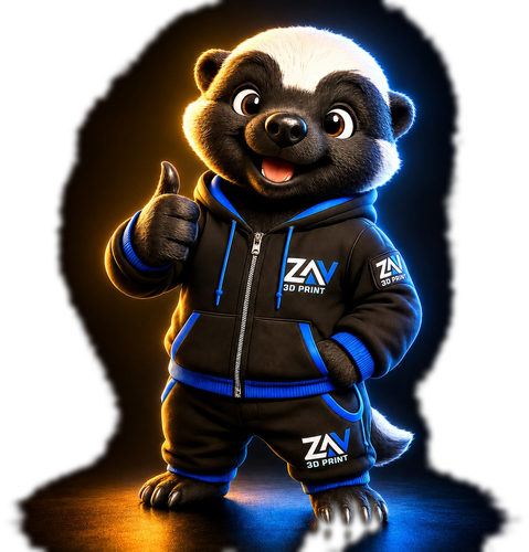 Mascote Zav3dPrint